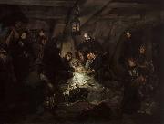Arthur William Devis Death of Nelson Sweden oil painting artist